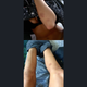 Photos August Ames took of her bruises following the shoot in question.